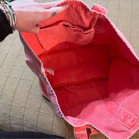 Gap Tomato Red Tote Bag - Picture 3 of 3